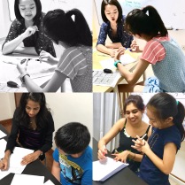 In our Singapore Tuition Centre for English, all our student's work are marked and checked to make sure their work are done correctly.